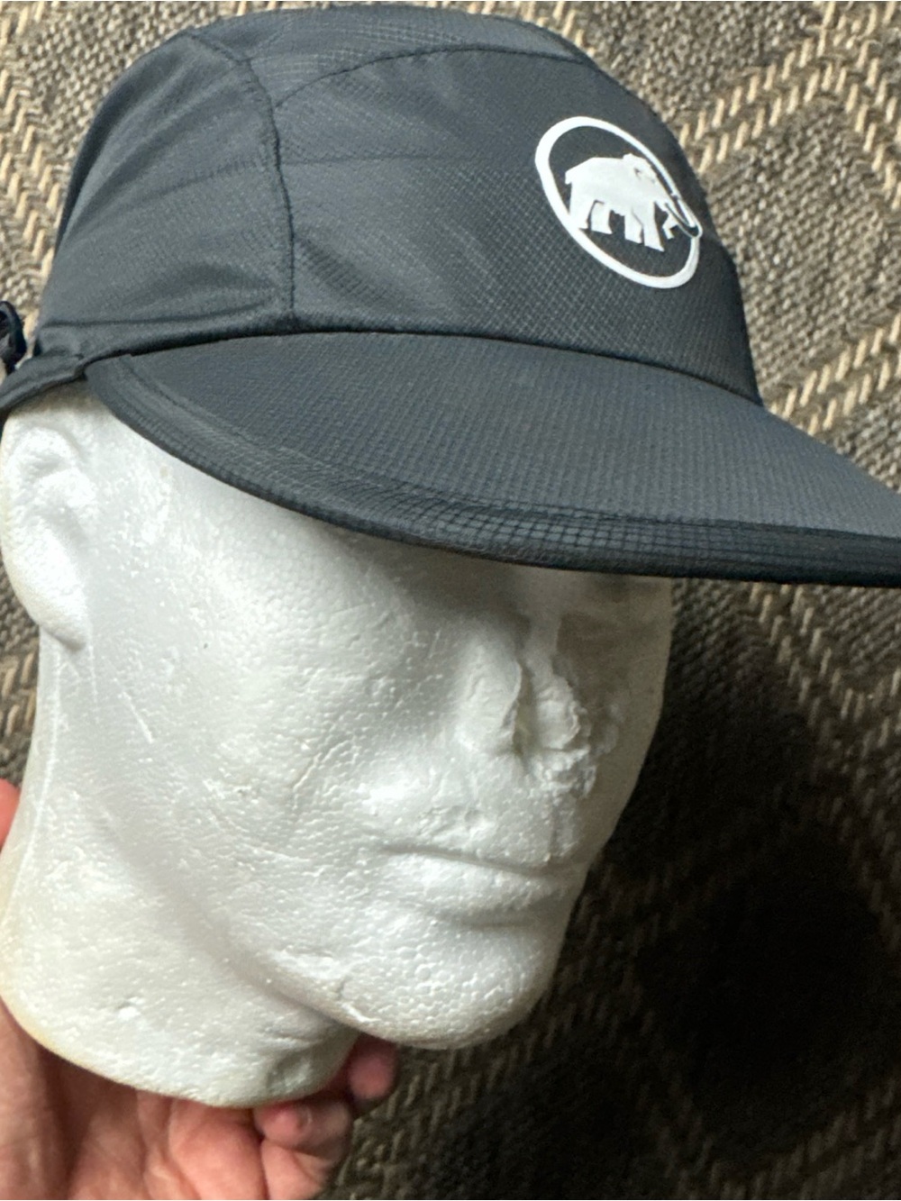 Mammut Aenergy Light Polyester Trail Run Cap Unisex S/M Black